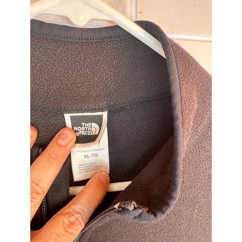 The North Face Women’s XL Brown Polartec Fleece Zip Jacket - Picture 5 of 8